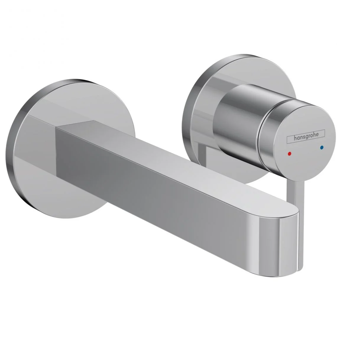 Змішувач для умивальника Hansgrohe Finoris прихованого монтажу з виливом 165 мм, хром (76051000)