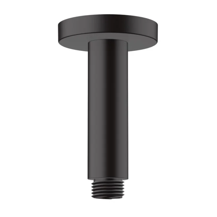 Тримач верхнього душу стельовий Hansgrohe Vernis Blend 100 мм, чорний (27804670)