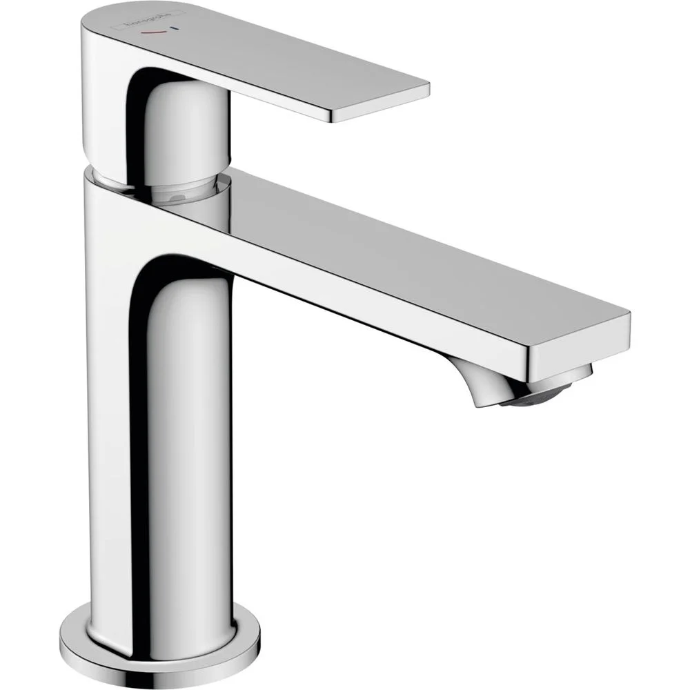 Змішувач для умивальника Hansgrohe Rebris E 110 Coolstart EcoSmart+ з д/к pop-up, Chrome (72589000)