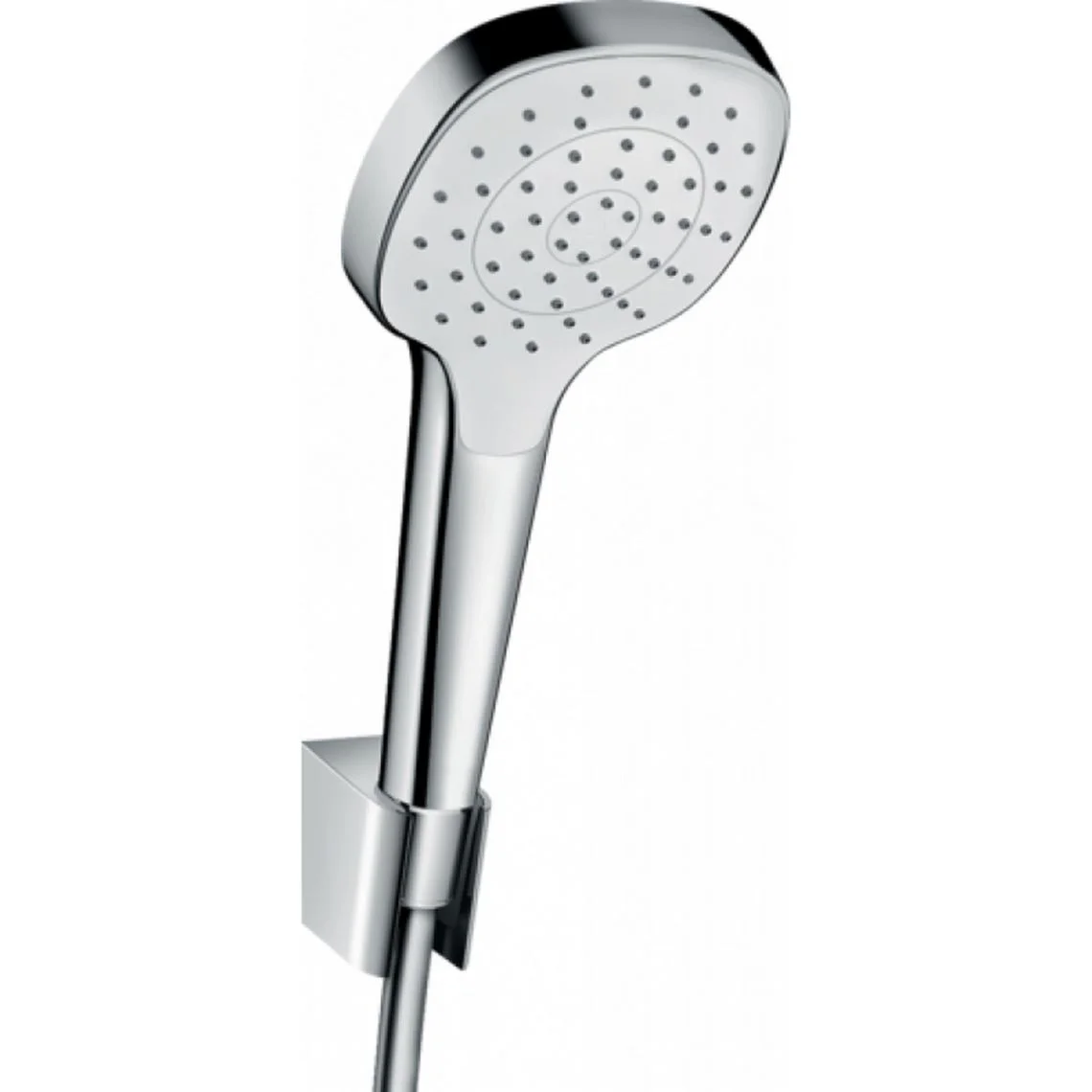 Душовий набір Hansgrohe Croma Select E 1jet Porter 1,25м, хром/бiлий (26424400)