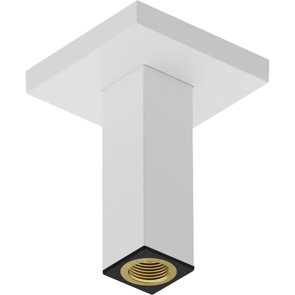 Тримач верхнього душу Hansgrohe зі стелі E 100 мм, Matt White (24338700)