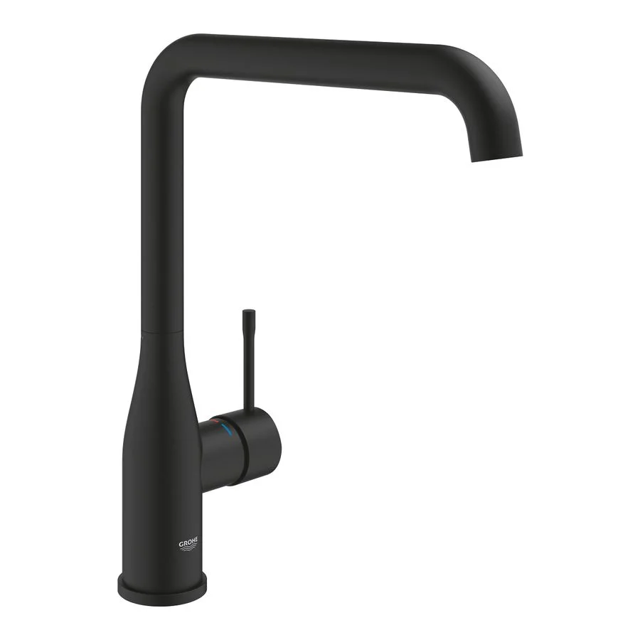 Змішувач одноважільний для мийки Grohe Essence, чорний (30505KF0)