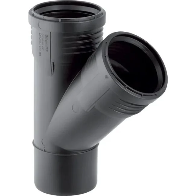 Трійник Geberit Silent-PP 45°: d=50мм, d1=32мм (390.230.14.1)