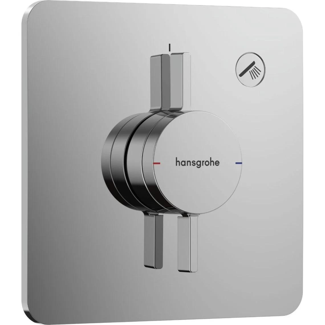 Змішувач прихованого монтажу Hansgrohe DuoTurn Q на 1 функцію, Chrome (75614000)