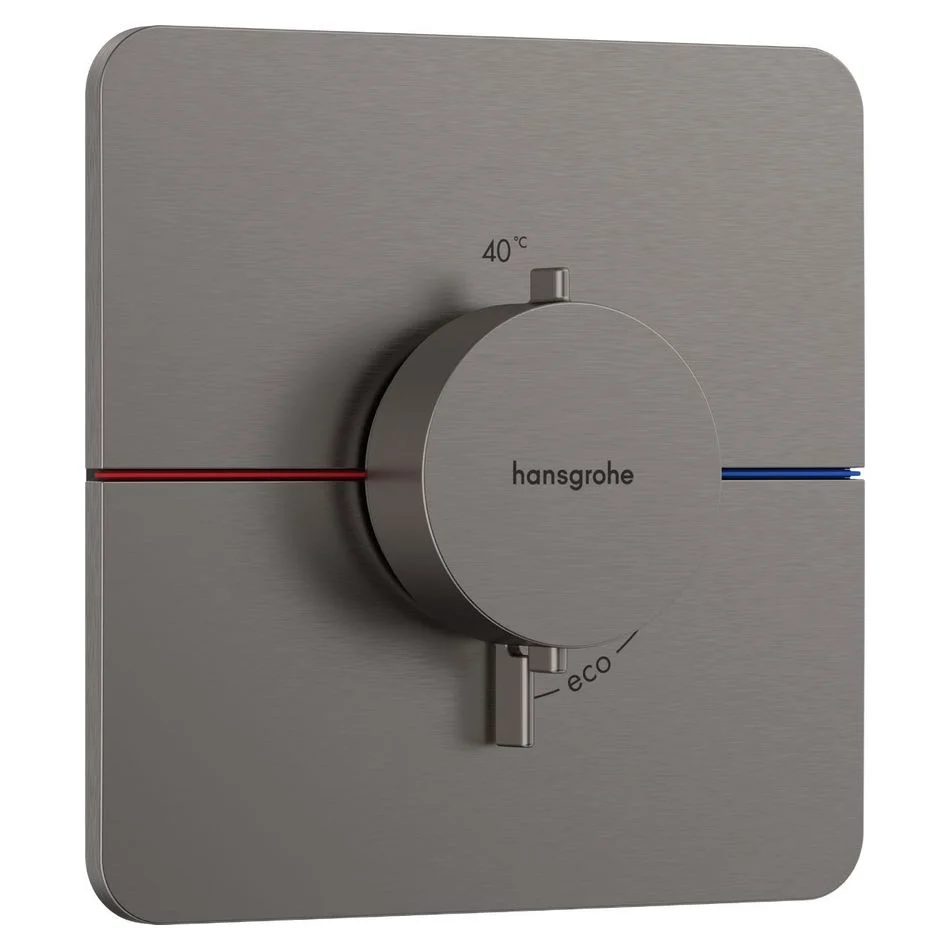 Термостат прихованого монтажу Hansgrohe ShowerSelect Comfort Q HighFlow, Brushed Black Chrome (15588340)