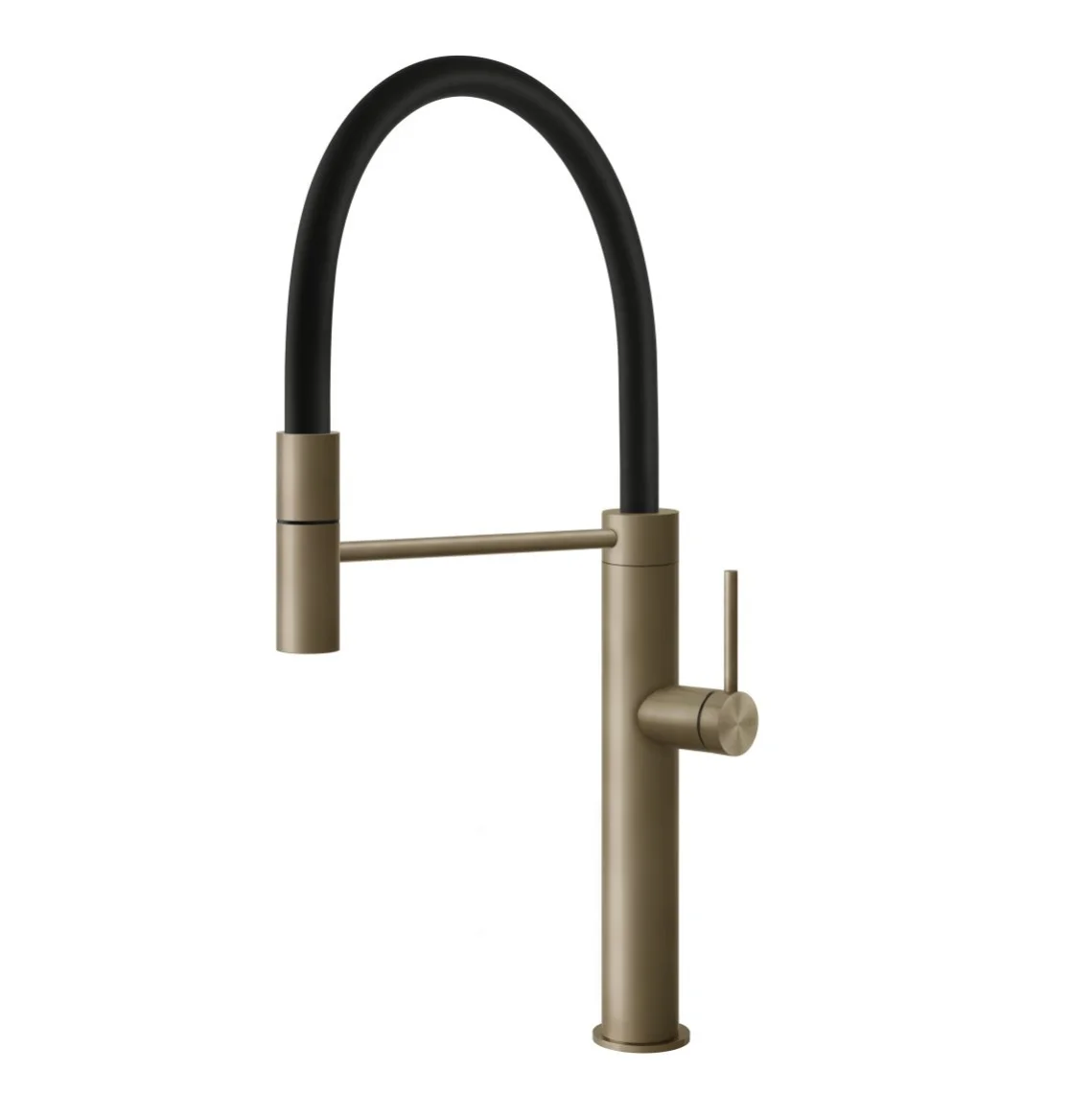Змішувач для кухні Gessi 316 FLESSA, Warm Bronze Brushed PVD (60010726)