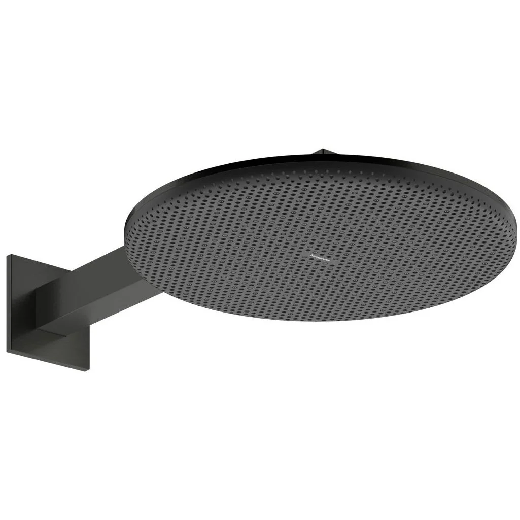 Верхній душ Hansgrohe Raindance Alive S 300 2jet із тримачем, Brushed Black Chrome (24540340)