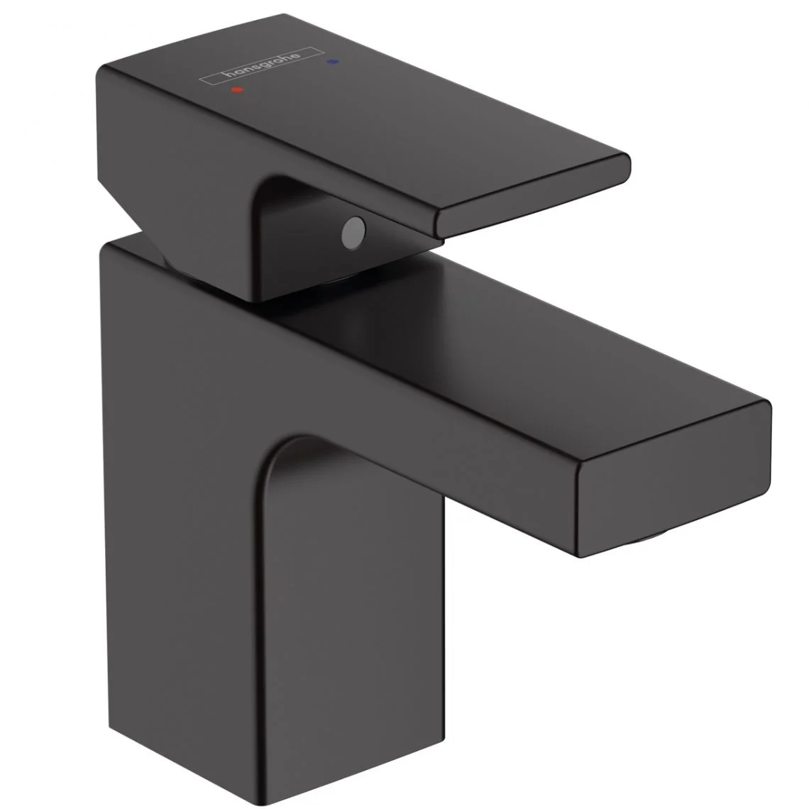 Змішувач для умивальника Hansgrohe Vernis Shape 70 із донним клапаном pop-up, Matt Black (71560670)