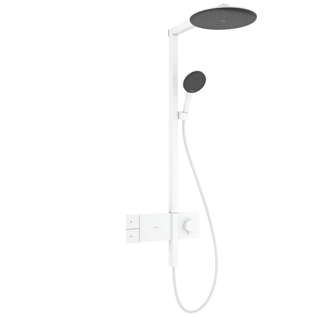 Душова система Hansgrohe Raindance Alive S 300 1jet із ShowerSelect Comfort, Matt White (24582700)