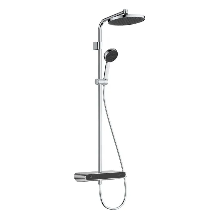 Душова система Hansgrohe Activera S Showerpipe 240 1jet EcoSmart ShowerTablet Select 360, Chrome (28638000)