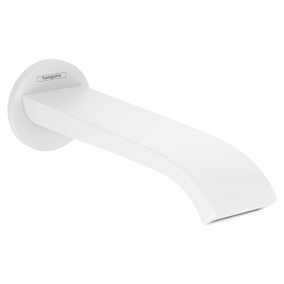 Вилив на ванну Hansgrohe Vernis виступ 202 мм, Matt White (75410700)