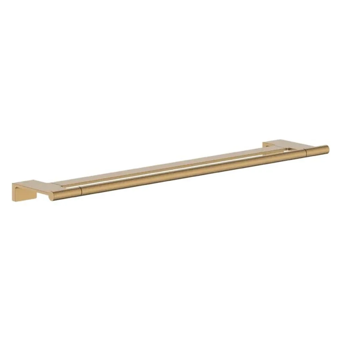 Рушникотримувач Hansgrohe AddStoris S подвійний 66.1x13.2 см, Brushed Bronze (41763140)
