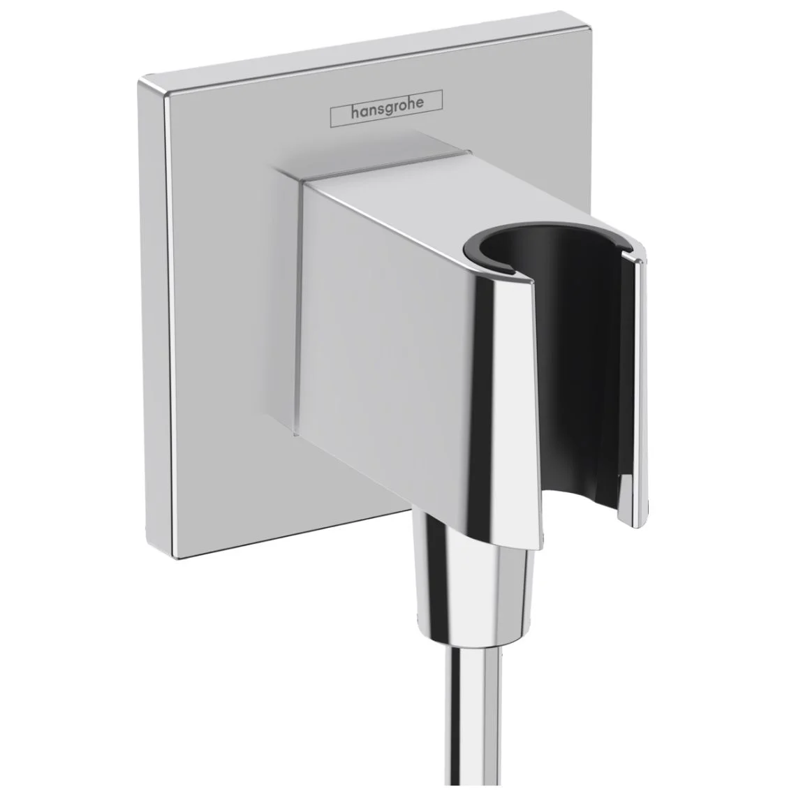 Шлангове підключення Hansgrohe FixFit Porter E з тримачем, Chrome (26889000)