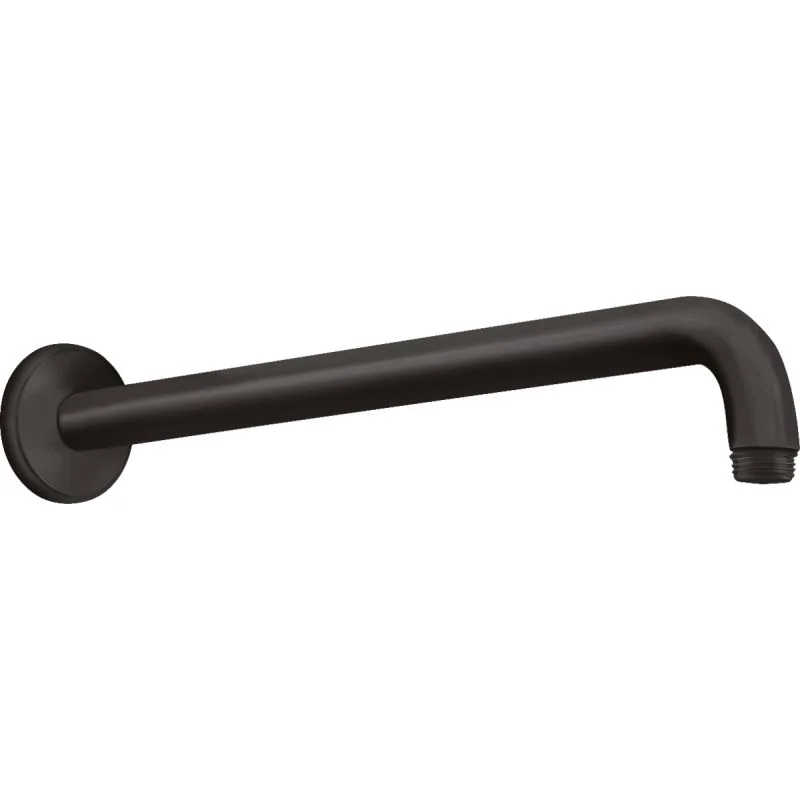 Кронштейн для верхнього душу Hansgrohe 389 мм, чорний матовий (27413670)