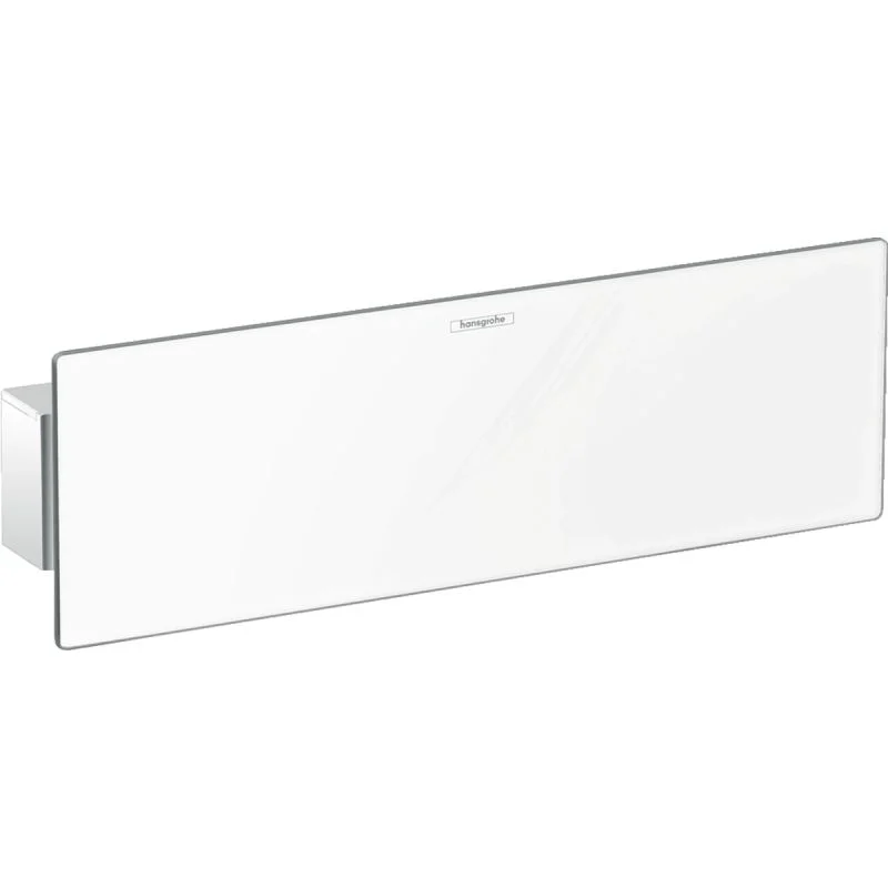 Шланговое під'єднання для душа Hansgrohe Fixfit Porter 300 з власником і поличкою, білий хром (26456400)