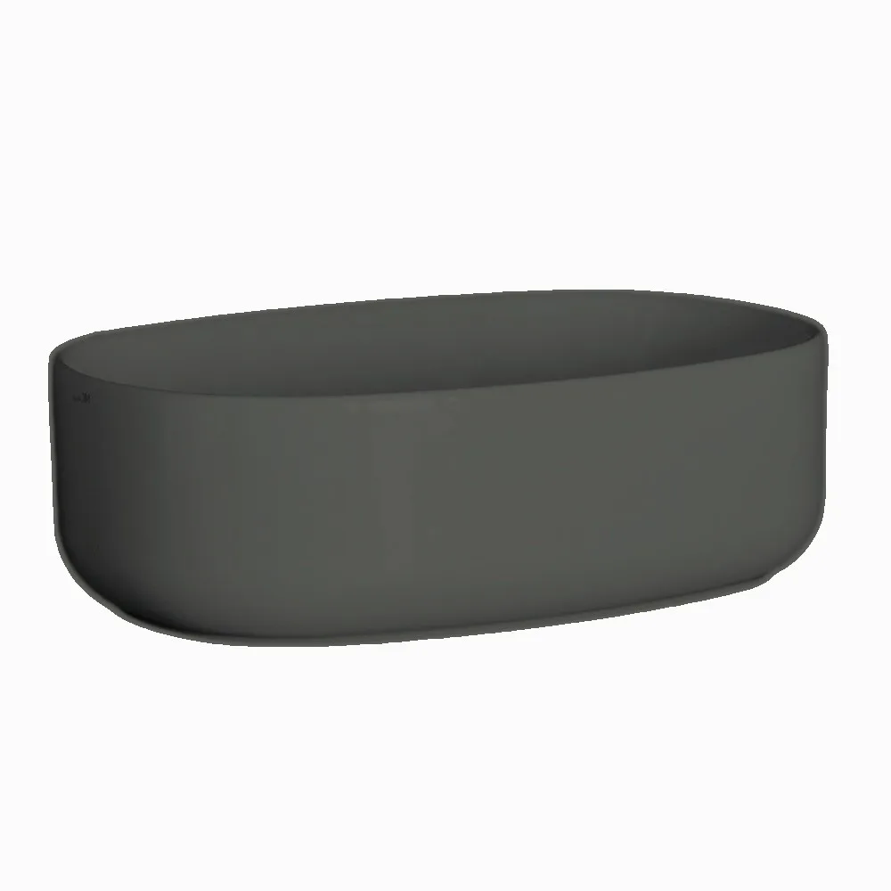 Умивальник на стільницю Nic Design Semplice 55х40х15 см, Argilla матовий (001376052)