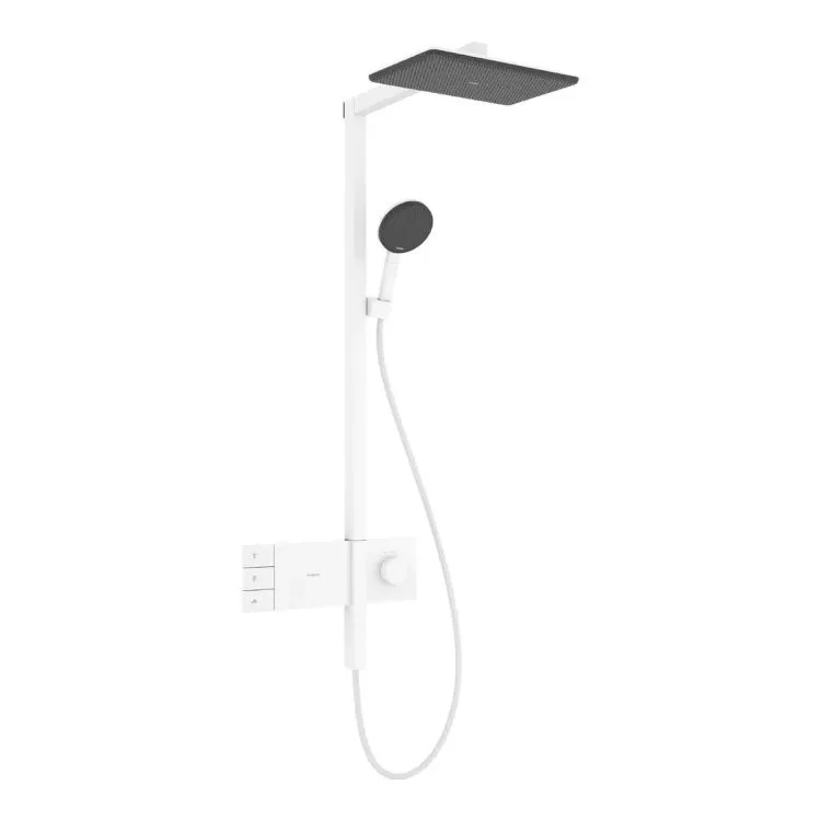 Душова система Hansgrohe Raindance Alive Q 340/210 2jet ShowerSelect Comfort, Matt White (24590700)