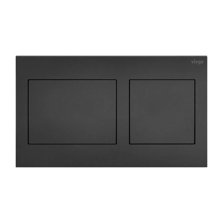 Клавіша змиву Viega Prevista для унітазів Visign for Style 21, чорний матовий (801724)