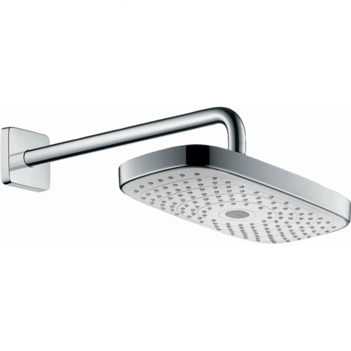 Верхній душ Hansgrohe Select Е 300 2jet з власником, білий / хром (27385400)
