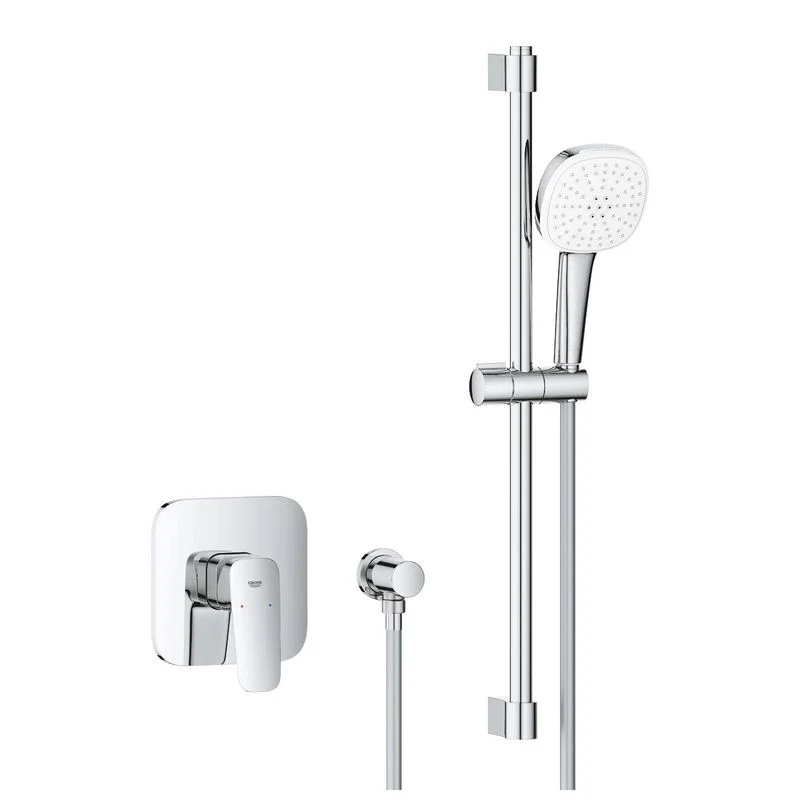 Душева система Grohe Cubeo, прихованого монтажу, без вбудовуваної частини SmartBox, хром (1053350000)