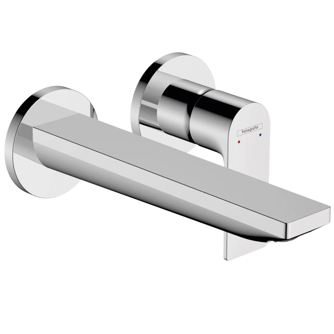 Змішувач для умивальника Hansgrohe Rebris E зі стіни, прихований монтаж мм, Chrome (72568000)