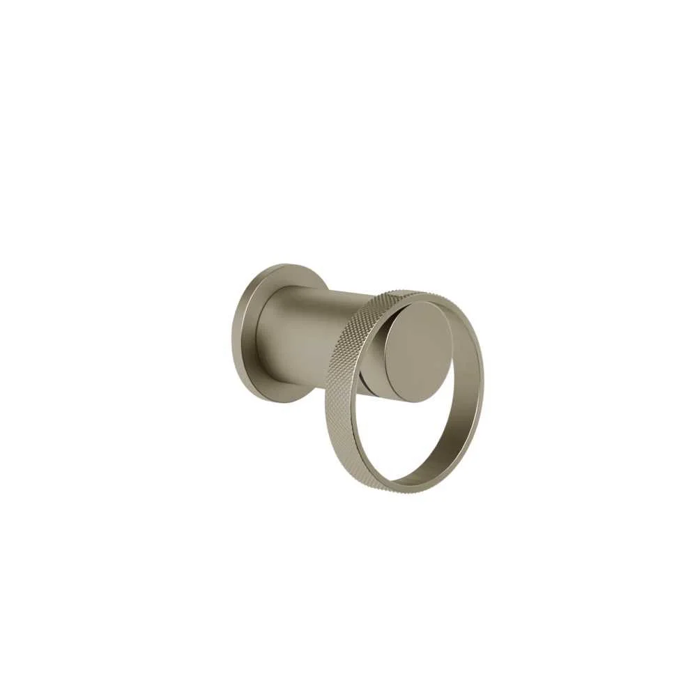 Змішувач Gessi Anello вбудований на 1 вихід, Finox Brushed Nickel (63361-149)