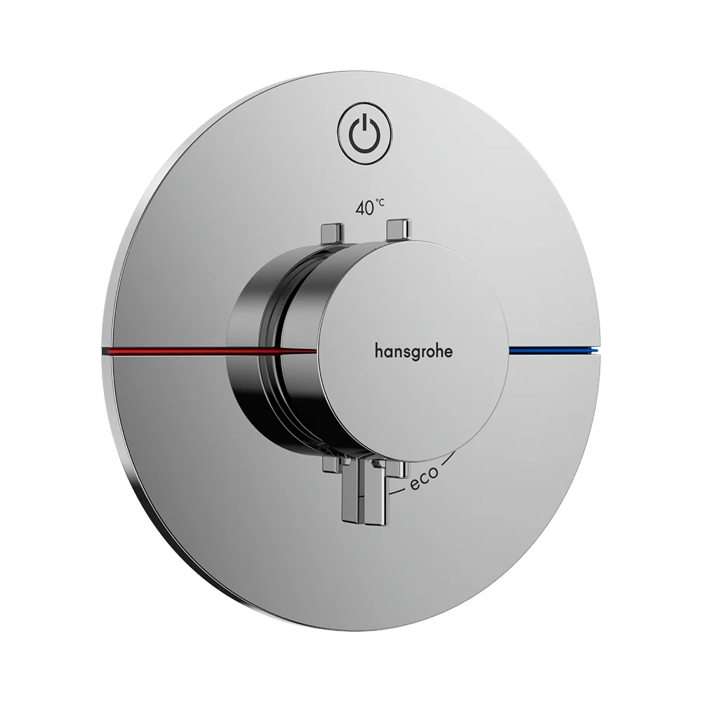 Термостат прихованого монтажу Hansgrohe ShowerSelect Comfort S на 1 функцію, Chrome (15553000)