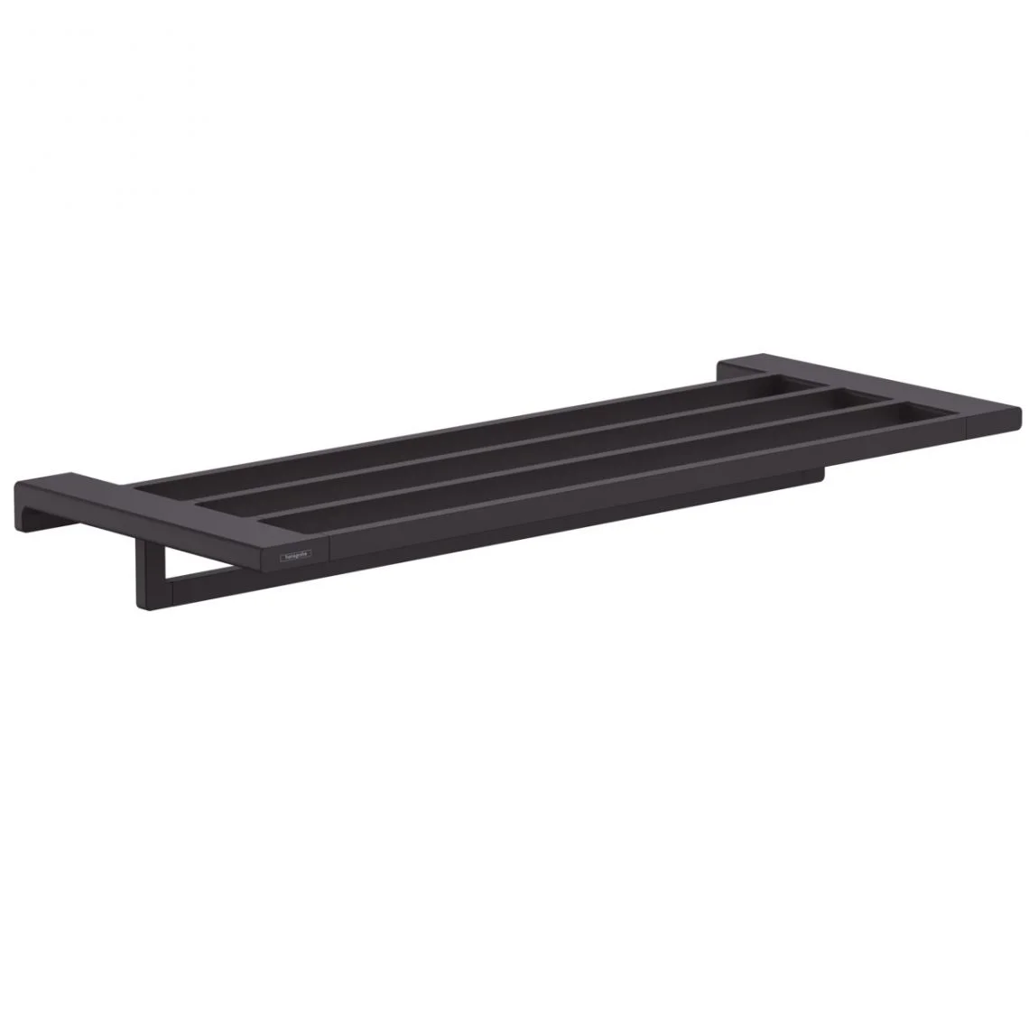 Поличка для рушників з власником Hansgrohe AddStoris, Matt Black (41751670)