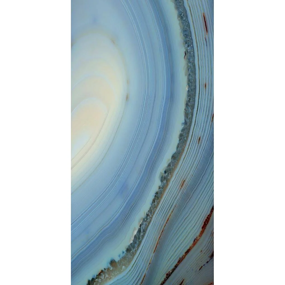 Керамограніт крупноформатний Fiandre Precious stone Agata Azzurra Resina 6 мм 300x150 (ST1361530)