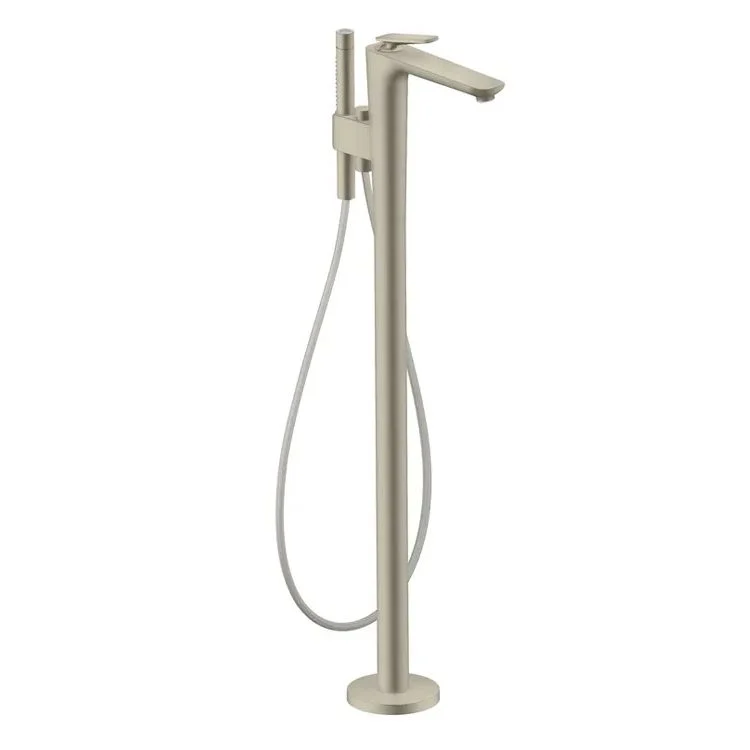 Змішувач для ванни Axor Citterio C напольний, Brushed Nickel (49440820)