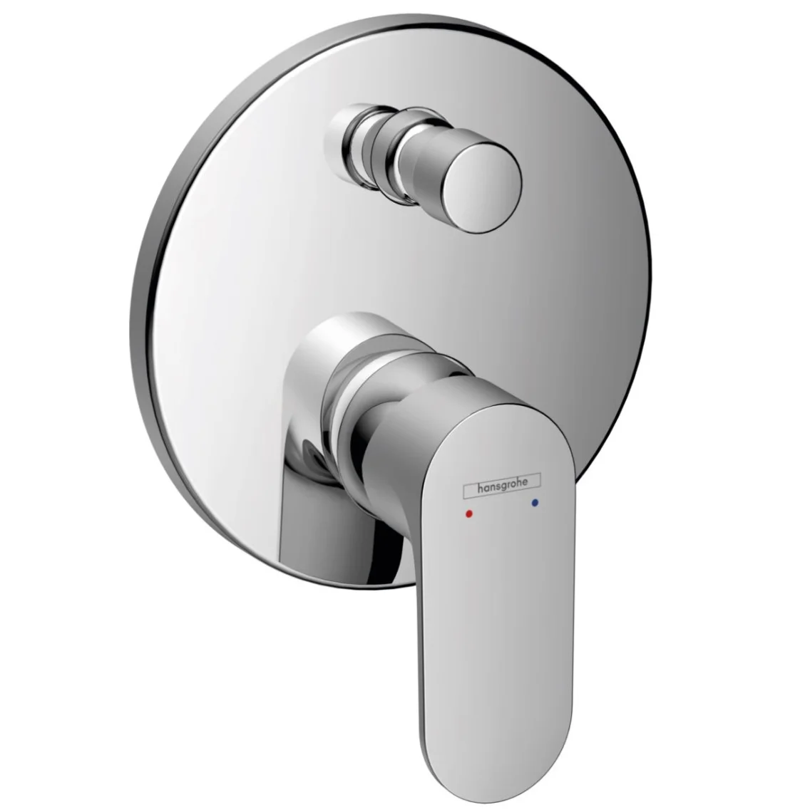 Змішувач для ванни/душу Hansgrohe Rebris S, прихований монтаж, зовнішня частина, Chrome (72466000)