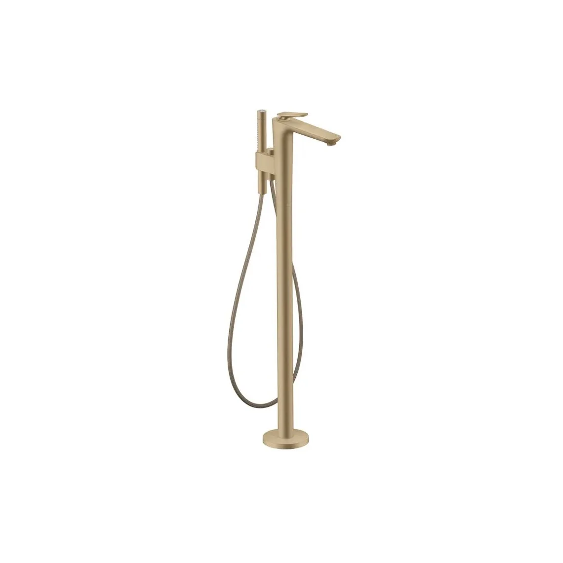 Змішувач для ванни Axor Citterio C підлоговий, Cubic cut, Brushed Bronze (49441140)