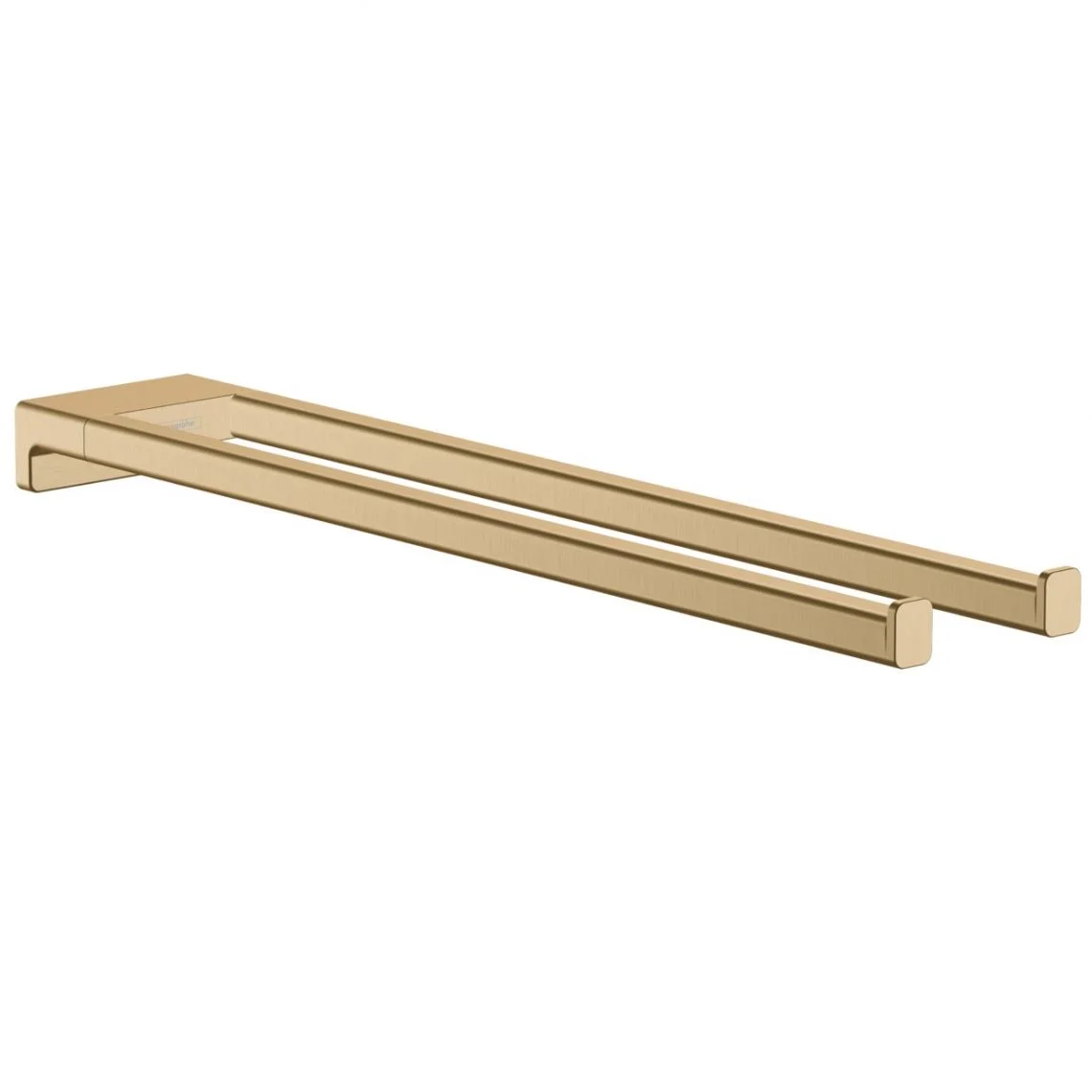 Полотенцедержатель Hansgrohe AddStoris 44,5 см, подвійний, Brushed Bronze (41770140)