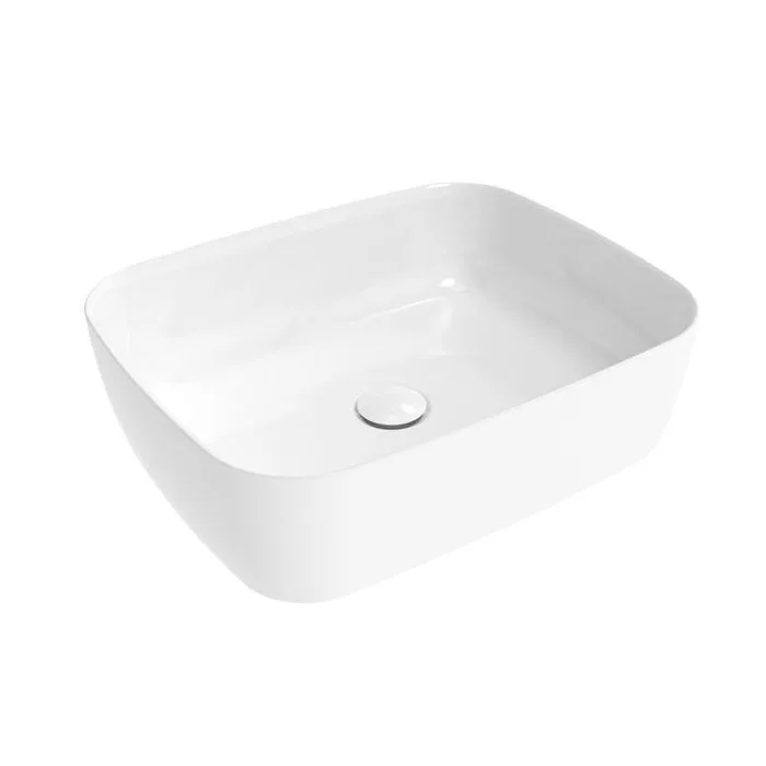 Умивальник накладний Flaminia Play 52x40 x h16 см, без переливу, bianco (PY52A)