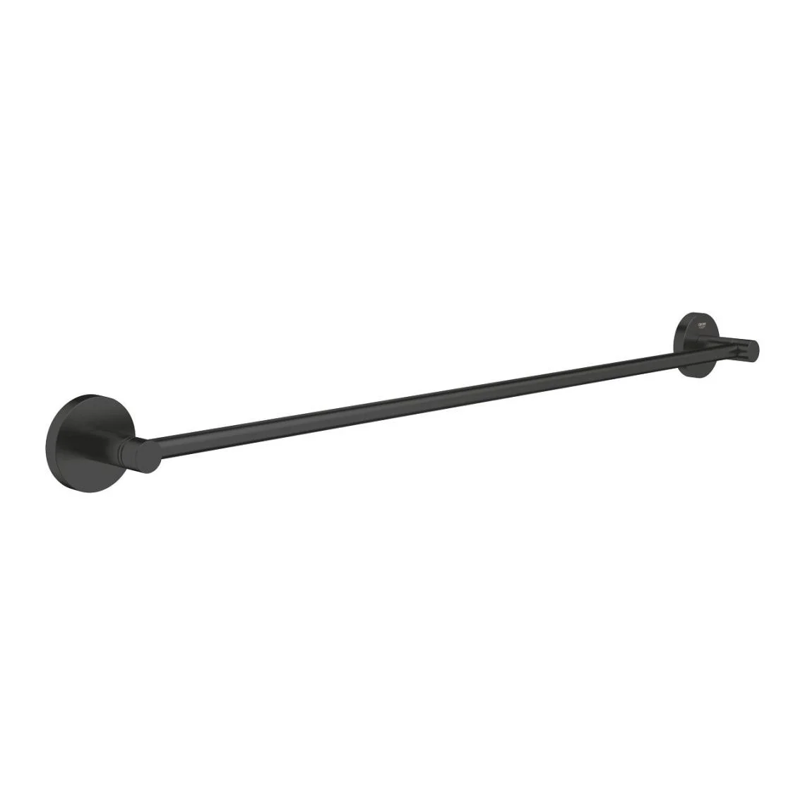 Рушникотримувач Grohe Essentials, 654 мм округлий, чорний матовий (1022512430)