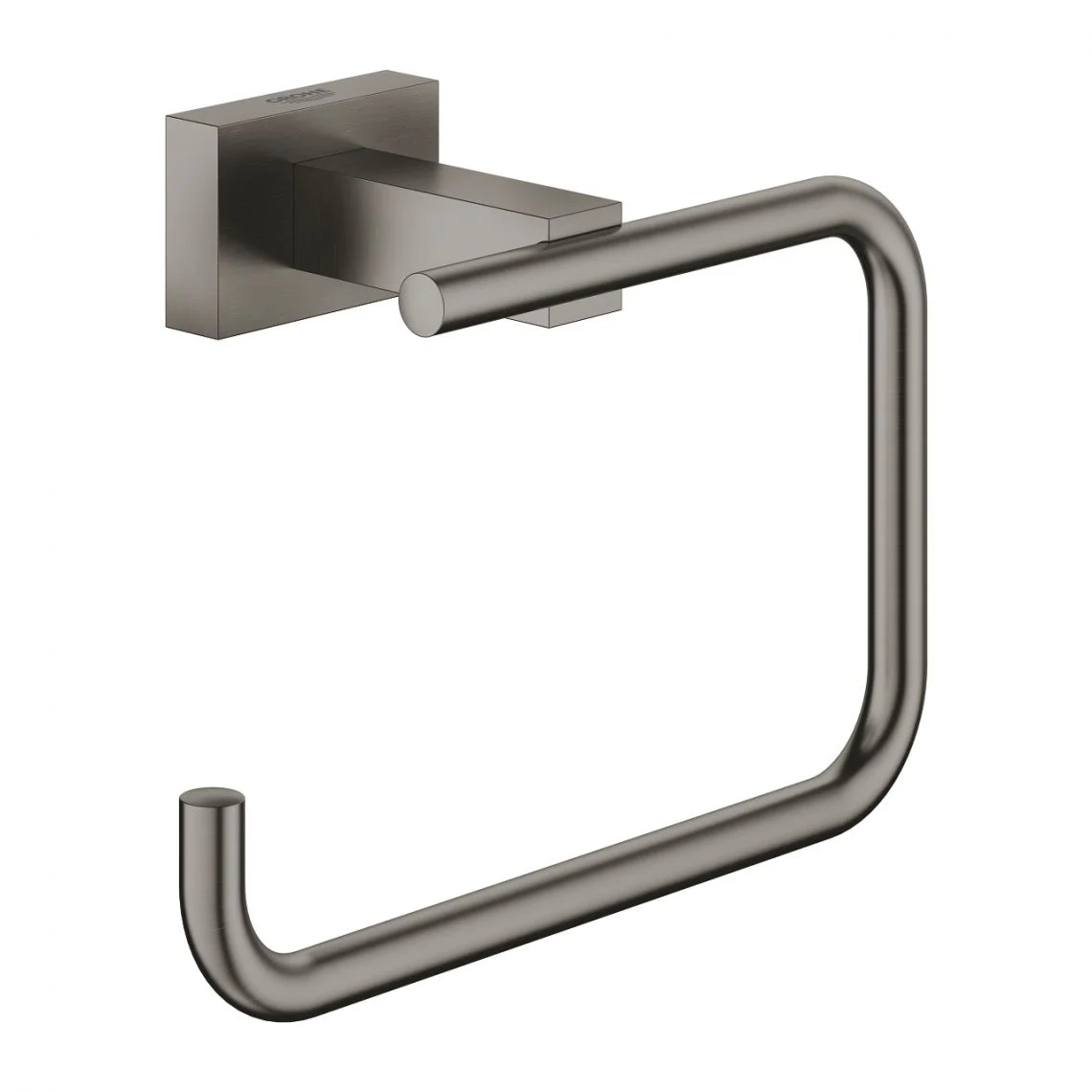 Тримач туалетного паперу Grohe Essentials Cube, без кришки, матовий графіт (40507AL1)