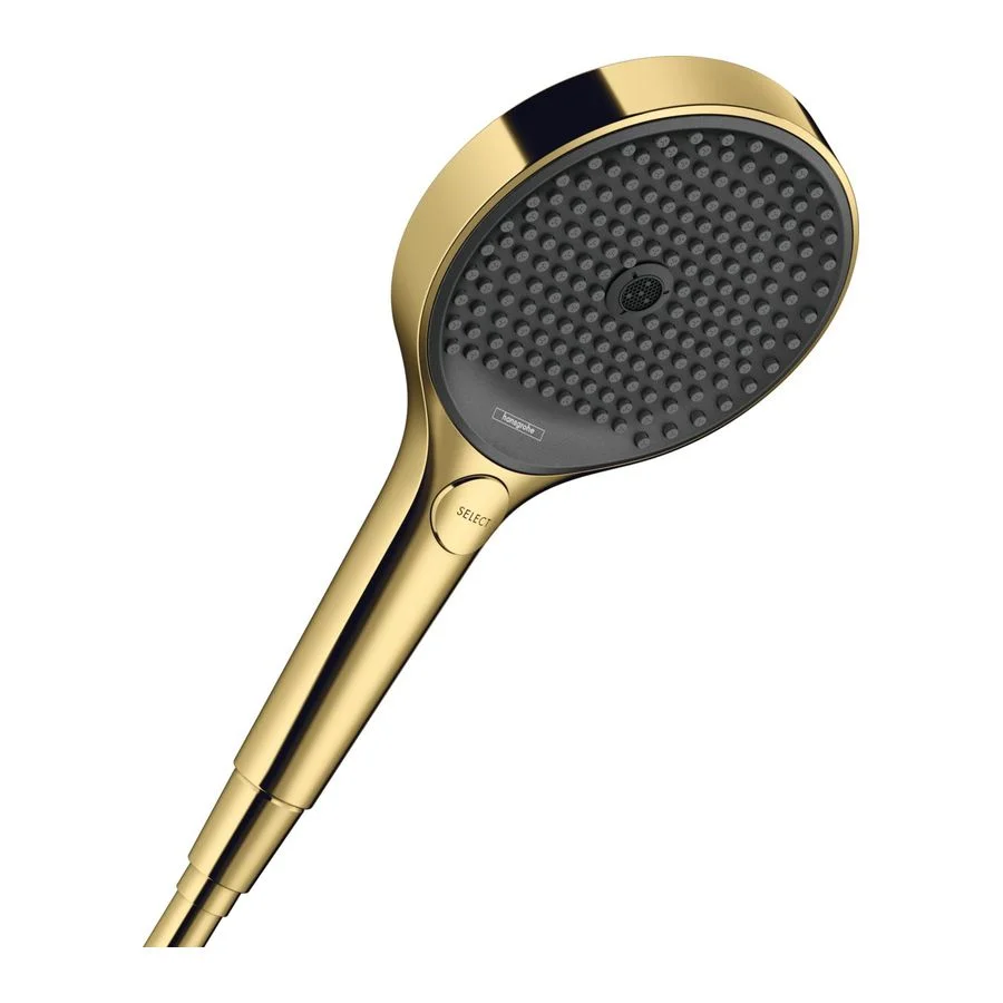 Ручний душ Hansgrohe Rainfinity 130 3jet EcoSmart, Polished Gold Optic (26865990)