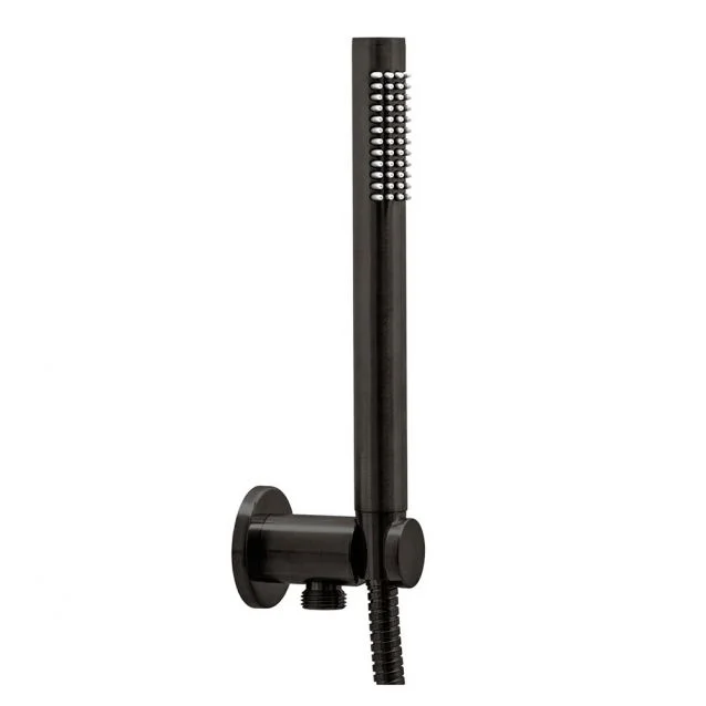 Душовий набір Paffoni TONDO, Brushed Black Chrome (ZDUP094NKNSP)