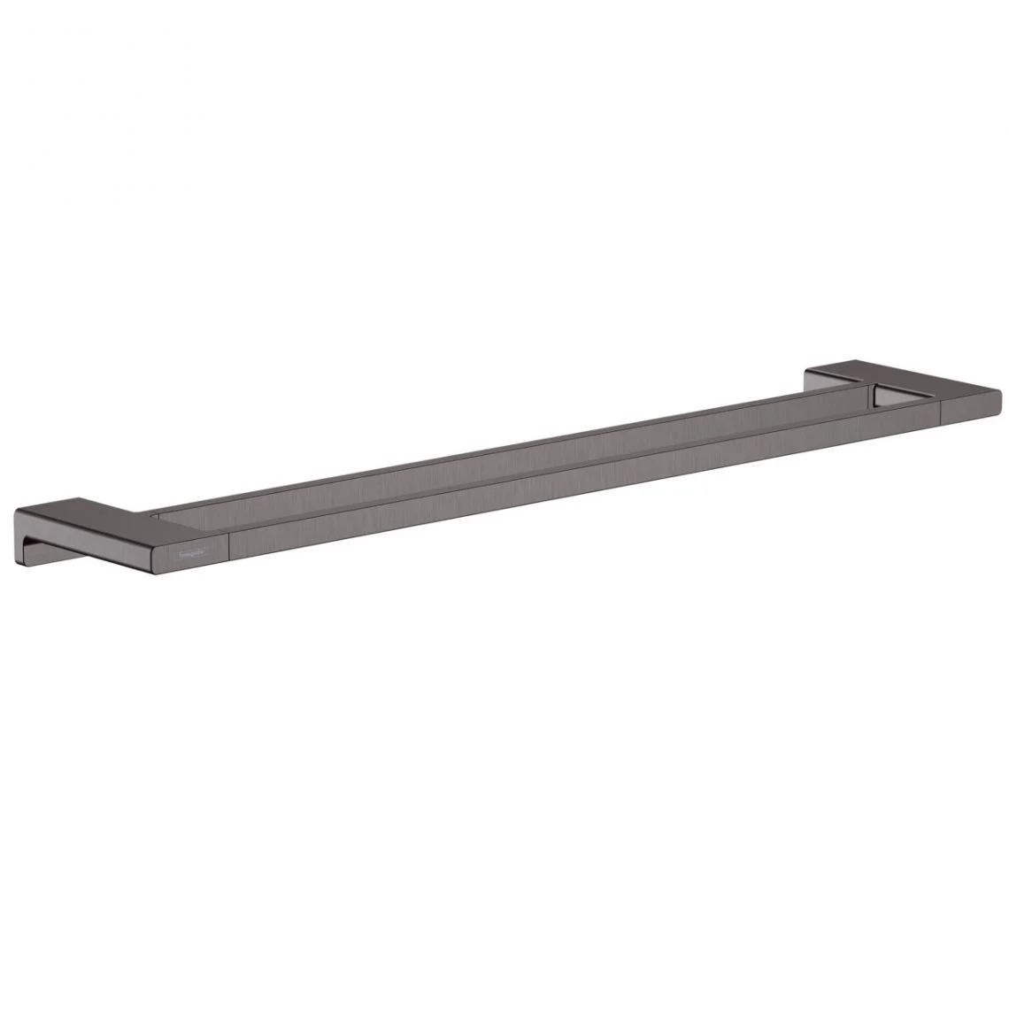 Полотенцедержатель Hansgrohe AddStoris подвійний 62,6 / 64,8x12,4 см, Brushed Black (41743340)