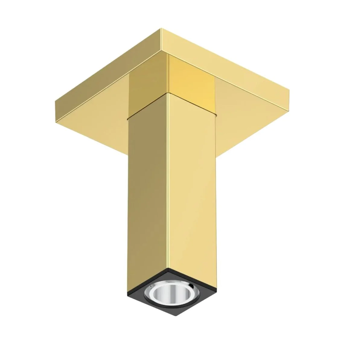 Тримач верхнього душу Hansgrohe E 100 мм стельовий, Polished Gold Optic (24338990)