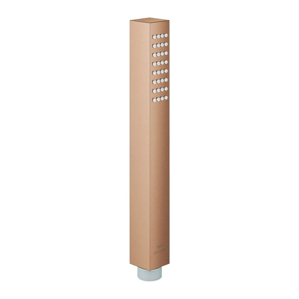 Ручний душ GROHE Rainshower Aqua Cube Stick, 1 вид струменя, теплий захід сонця матовий (26885DL0)