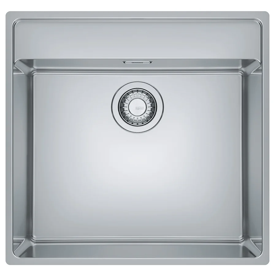 Кухонна мийка Franke MRX 210-50 TL, накладна, вентиль, сифон, 53х51, нержавіюча сталь матова (127.0598.750)