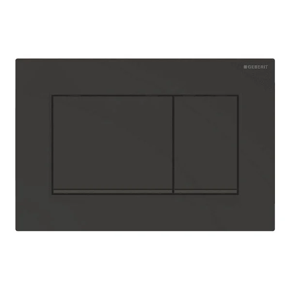 Кнопка змиву Geberit Sigma30, матовий чорний/чорний (115.883.16.1)