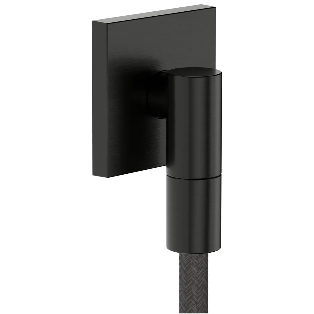 Шлангове підключення Hansgrohe FixFit Fine E, Brushed Black Chrome (28883340)
