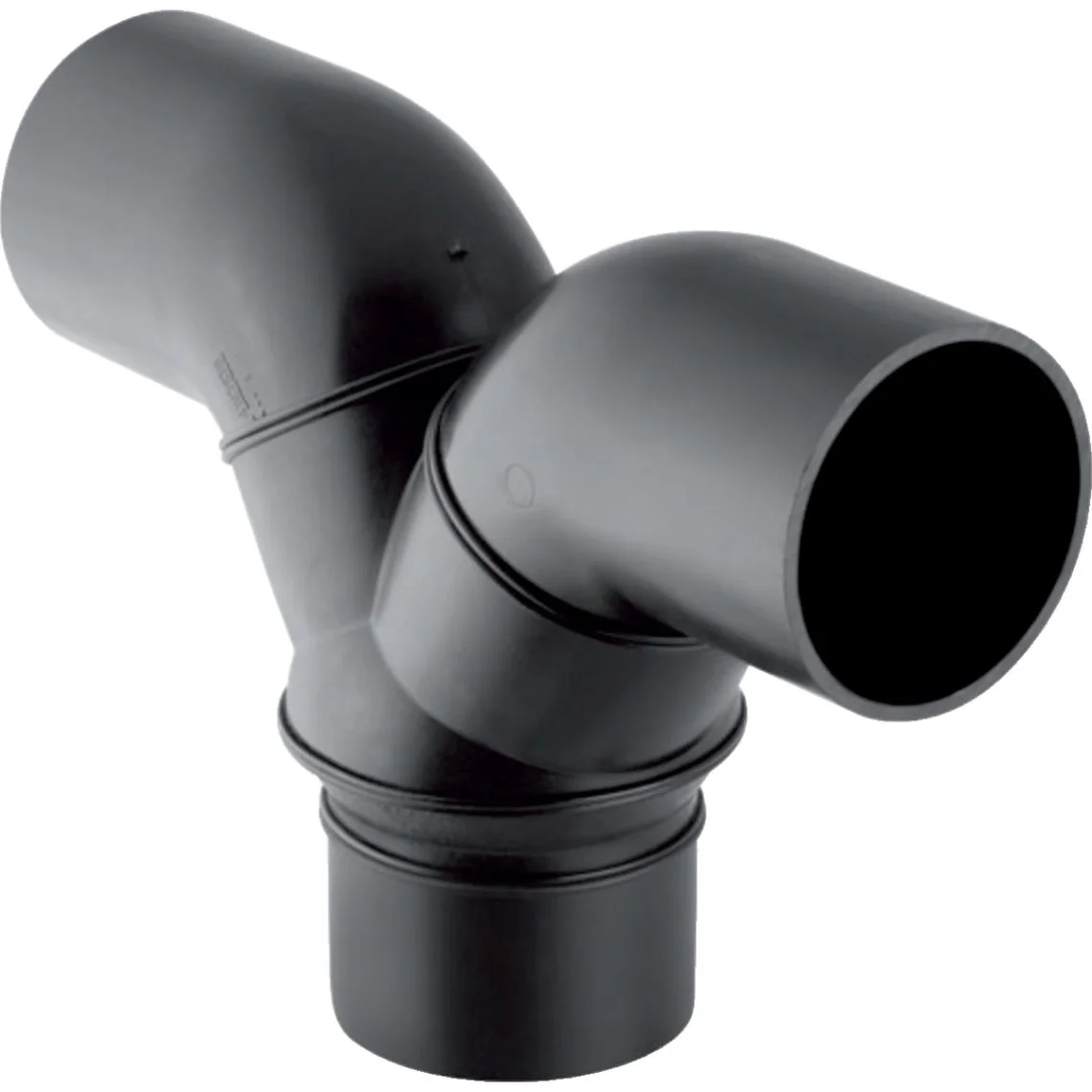 Трійник Geberit Silent-db20 Y-подібний 2 x 90гр: d=90мм, d1=90мм (308.480.14.1)
