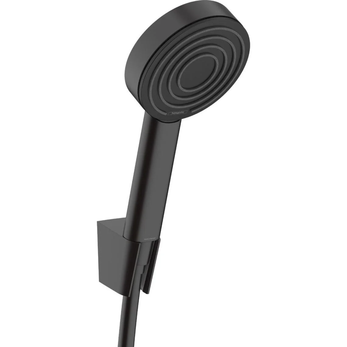 Душовий набір Hansgrohe Pulsify 105 1jet EcoSmart+ Porter 1,25 м, Matt Black (24307670)