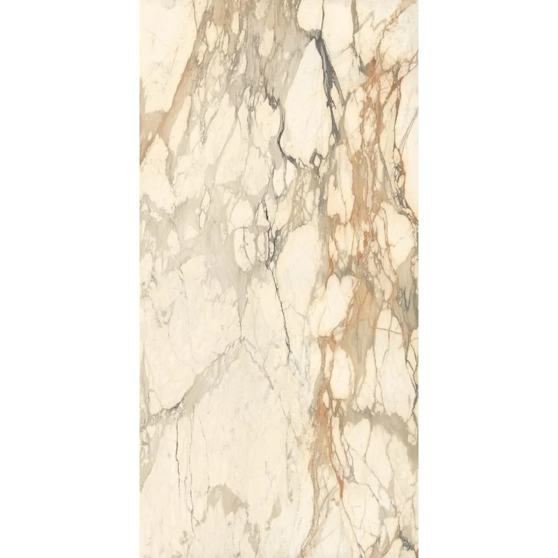 Керамогранітна плита для стільниць Marazzi Grande Marble Look Calacatta Vena Vecchia Lux Faccia A W/Mesh 162х324 12 мм (M937)