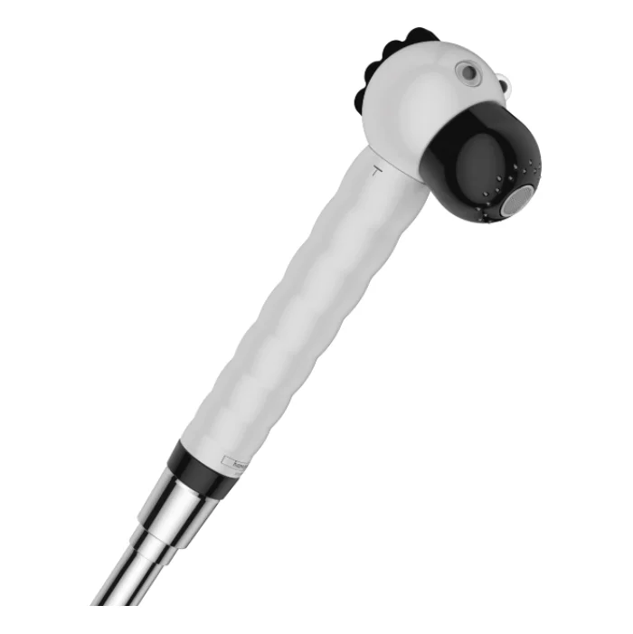 Ручний душ дитячий Hansgrohe Jocolino 2Jet zebra, білий/чорний (28787640)