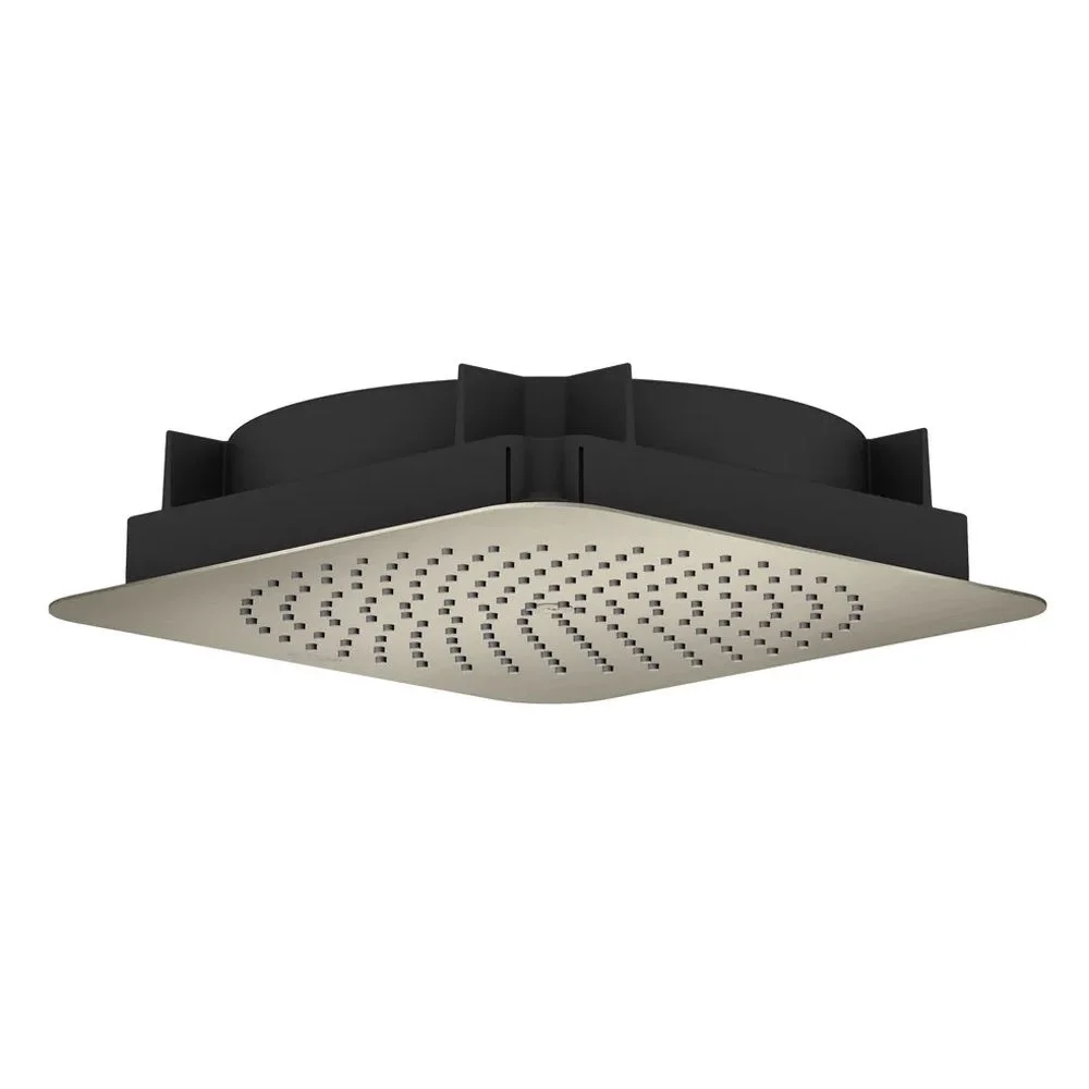 Верхній душ Axor Citterio C 270х270 1jet вбудований EcoSmart+, Brushed Nickel (28795820)