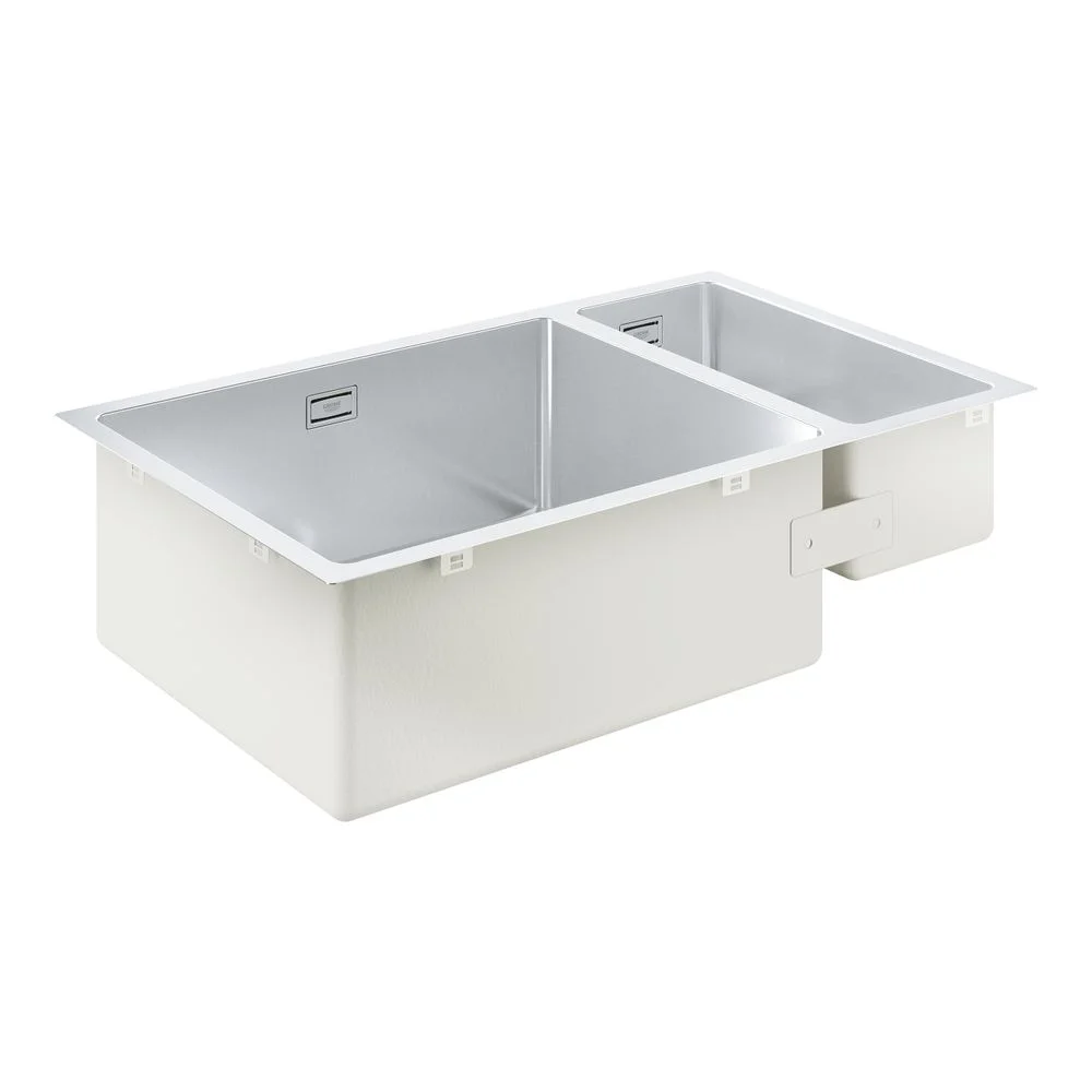 Кухонна мийка Grohe K700 Undermount 760 x 450 мм 1.5 чаші, під стільницю, нержавіюча сталь (31575SD1)